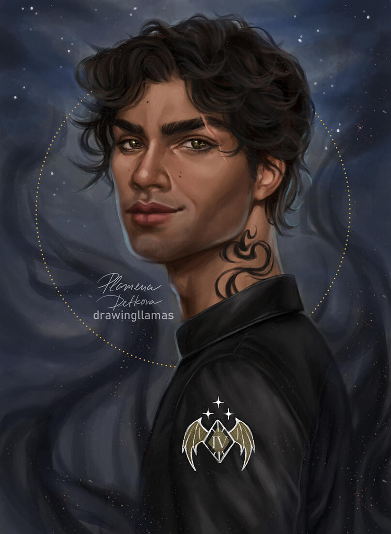 Painted portrait Painted portrait